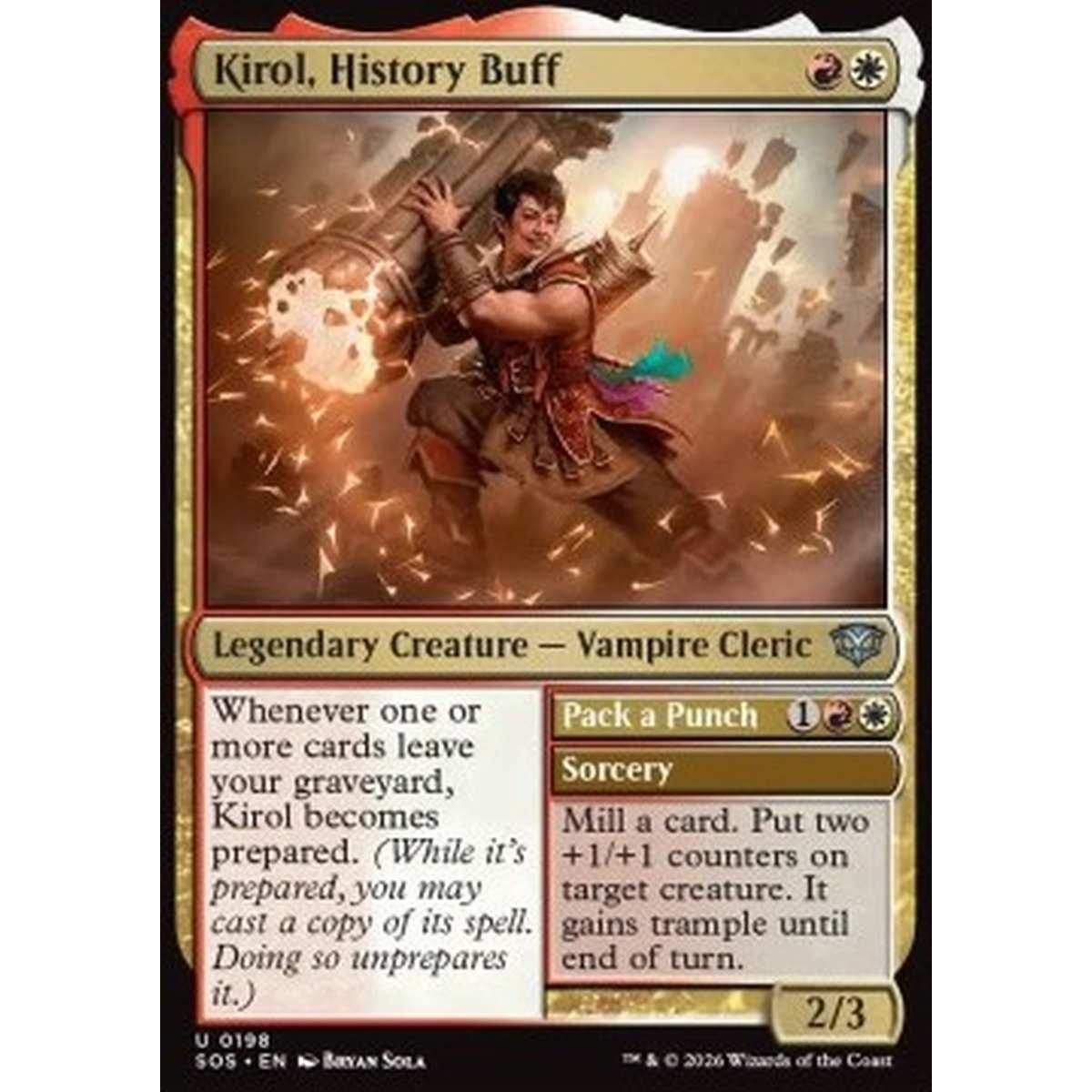 Kirol, History Buff // Pack a Punch - Kirol, History Buff // Pack a Punch - [SOS][NM] [Foil]