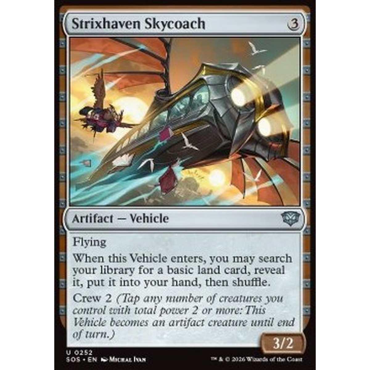Strixhaven Skycoach - Strixhaven Skycoach - [SOS][NM] [Foil]