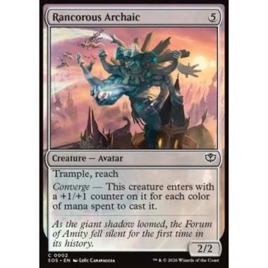 Rancorous Archaic - Rancorous Archaic - [SOS][NM] [Foil]