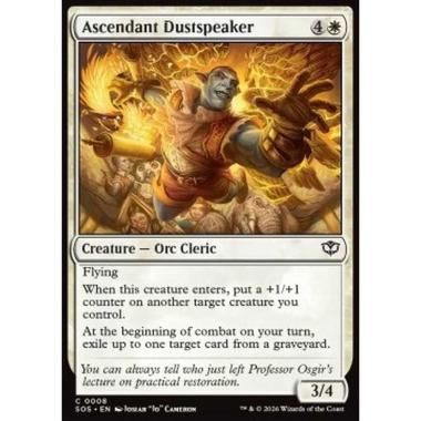 Ascendant Dustspeaker - Ascendant Dustspeaker - [SOS][NM] [Foil]