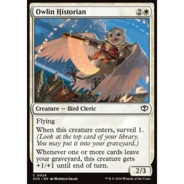 Owlin Historian - Owlin Historian - [SOS][NM] [Foil]