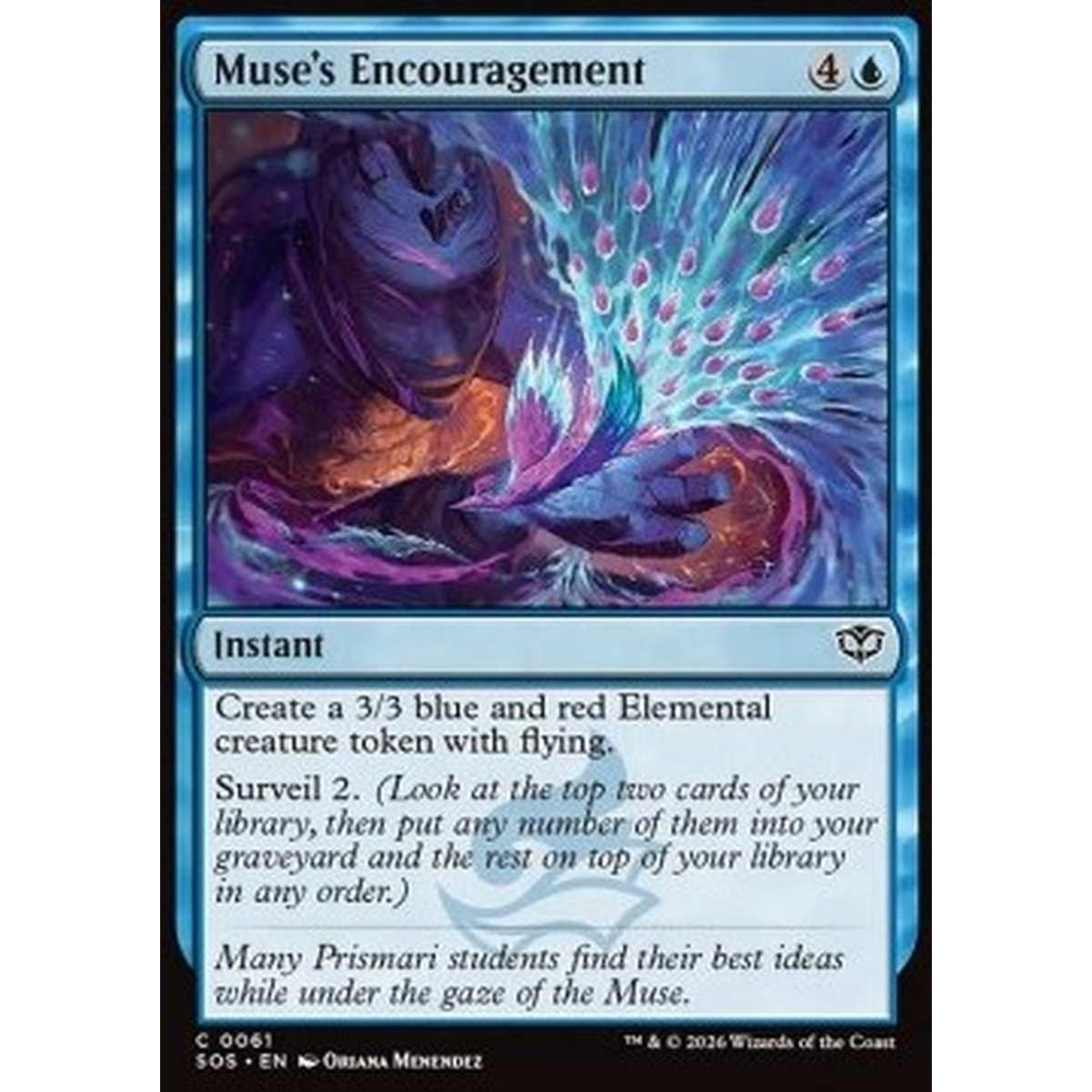 Muse's Encouragement - Muse's Encouragement - [SOS][NM] [Foil]