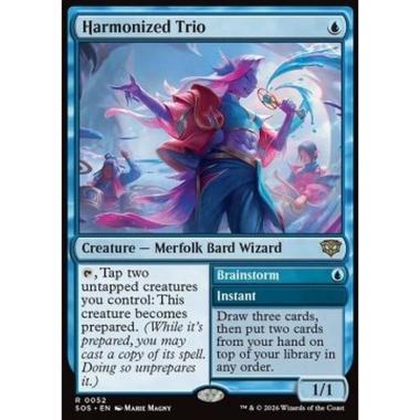 Harmonized Trio // Brainstorm - Harmonized Trio // Brainstorm - [SOS][NM] [Foil]