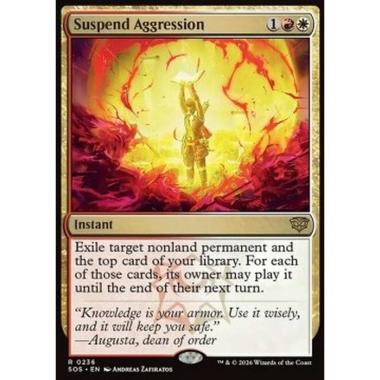Suspend Aggression - Suspend Aggression - [SOS][NM] [Foil]