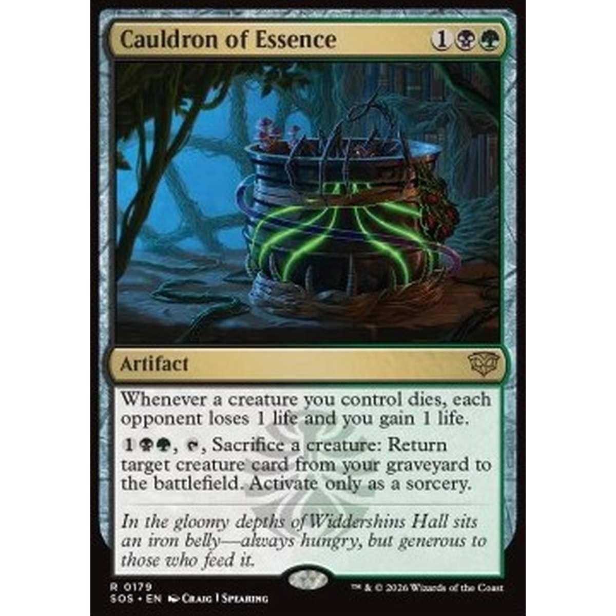 Cauldron of Essence - Cauldron of Essence - [SOS][NM] [Foil]