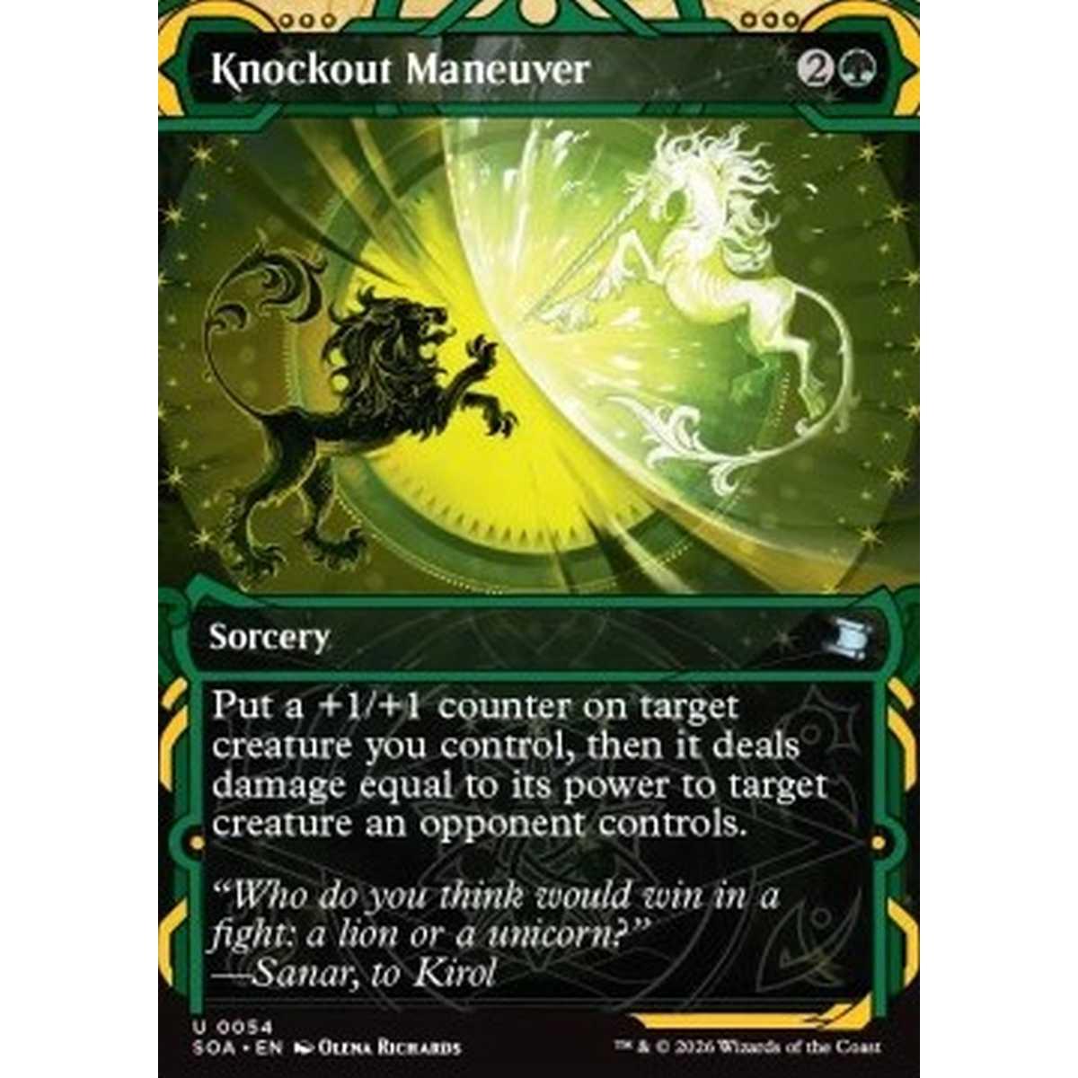Knockout Maneuver (V.1) - Knockout Maneuver (V.1) - [SOA][NM]
