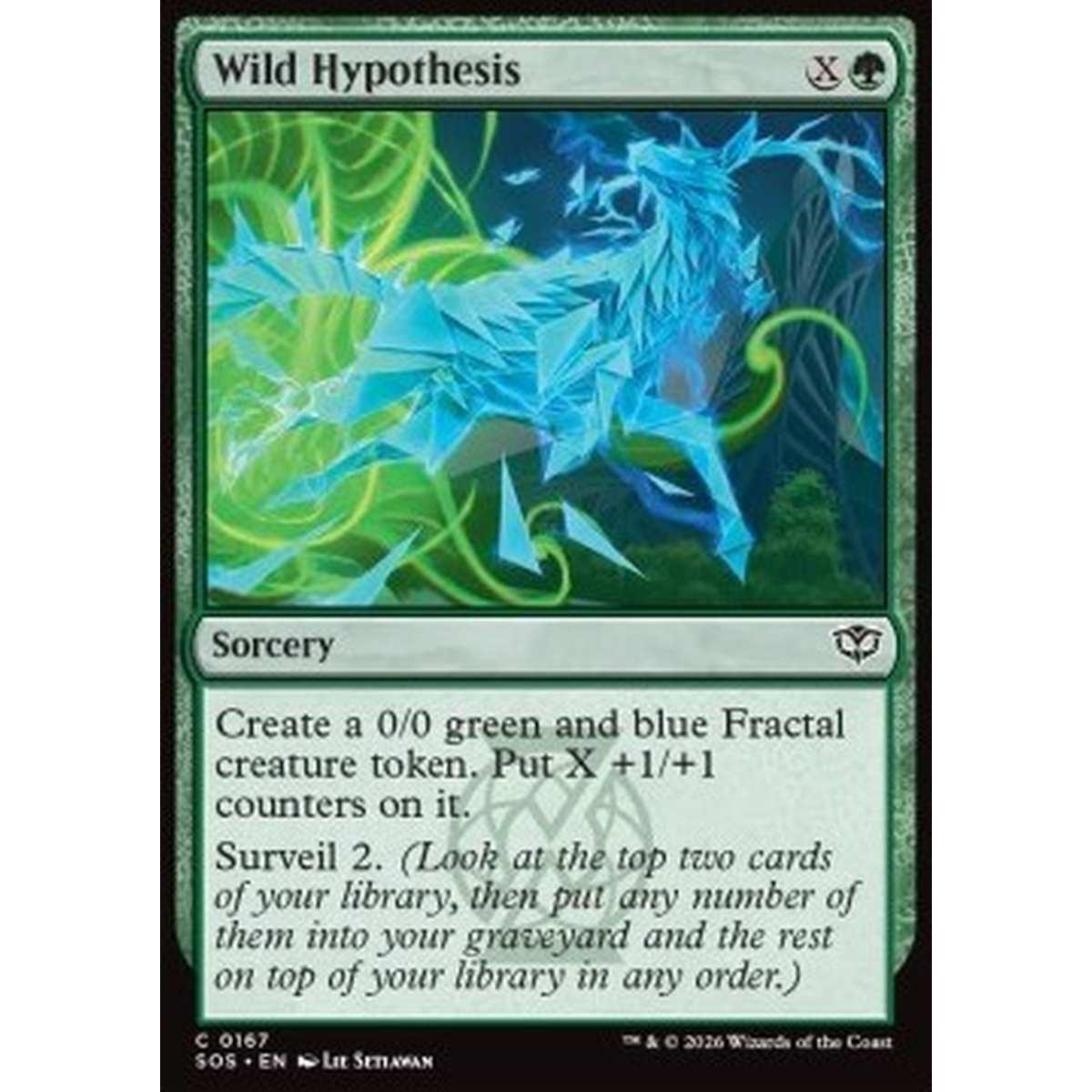 Wild Hypothesis - Wild Hypothesis - [SOS][NM] [Foil]