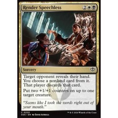 Render Speechless - Render Speechless - [SOS][NM] [Foil]