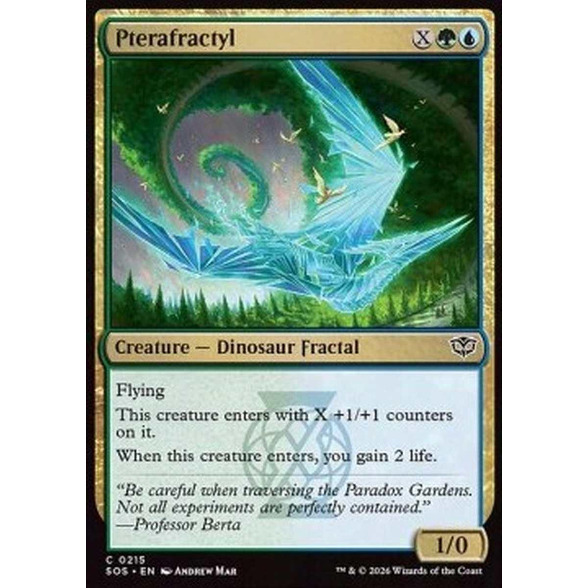 Pterafractyl - Pterafractyl - [SOS][NM] [Foil]