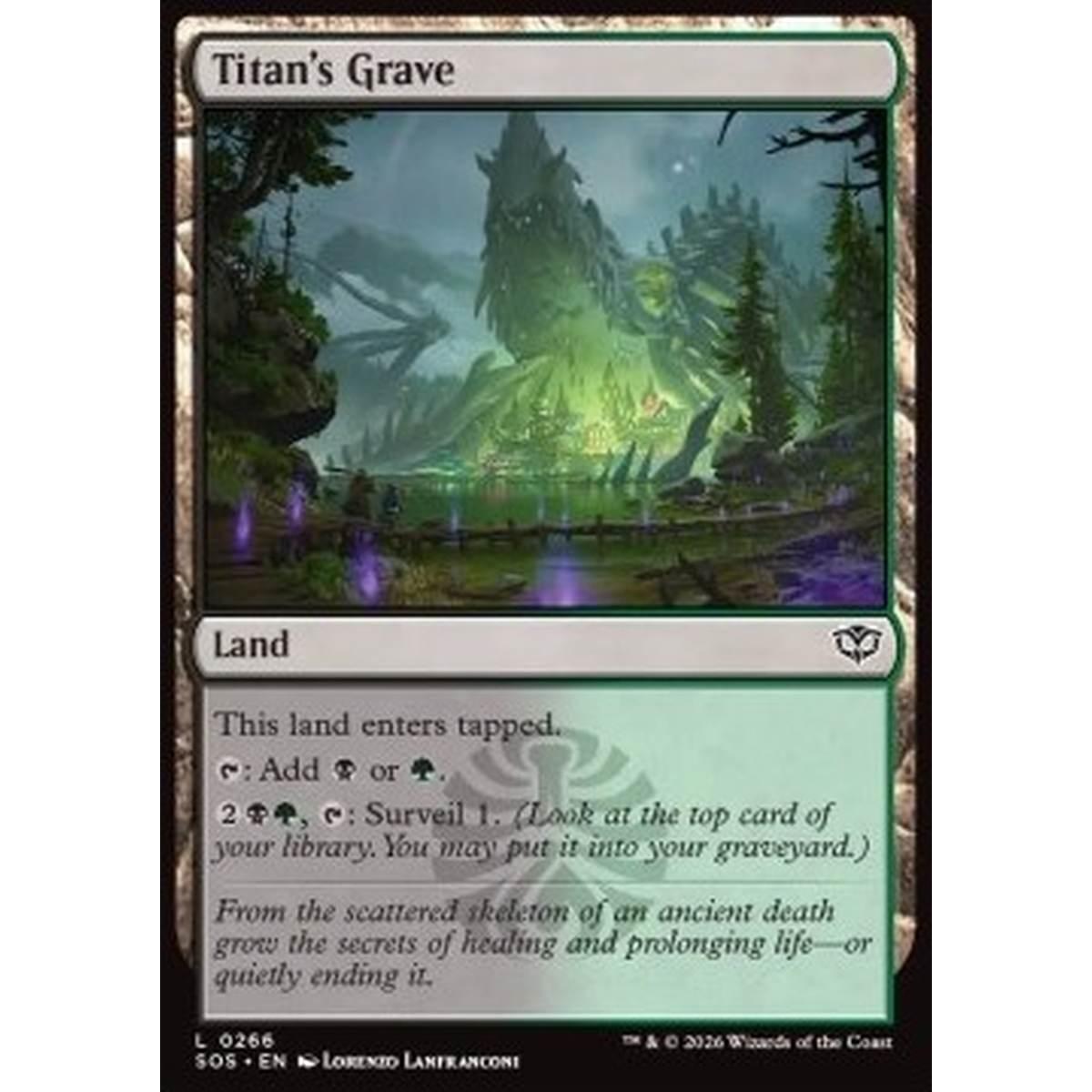 Titan's Grave - Titan's Grave - [SOS][NM] [Foil]