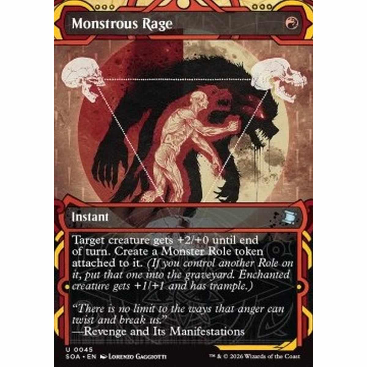 Monstrous Rage (V.1) - Monstrous Rage (V.1) - [SOA][NM]