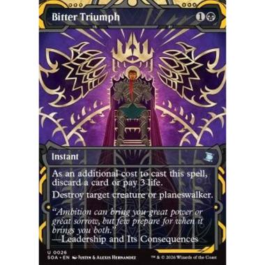 Bitter Triumph (V.1) - Bitter Triumph (V.1) - [SOA][NM] [Foil]