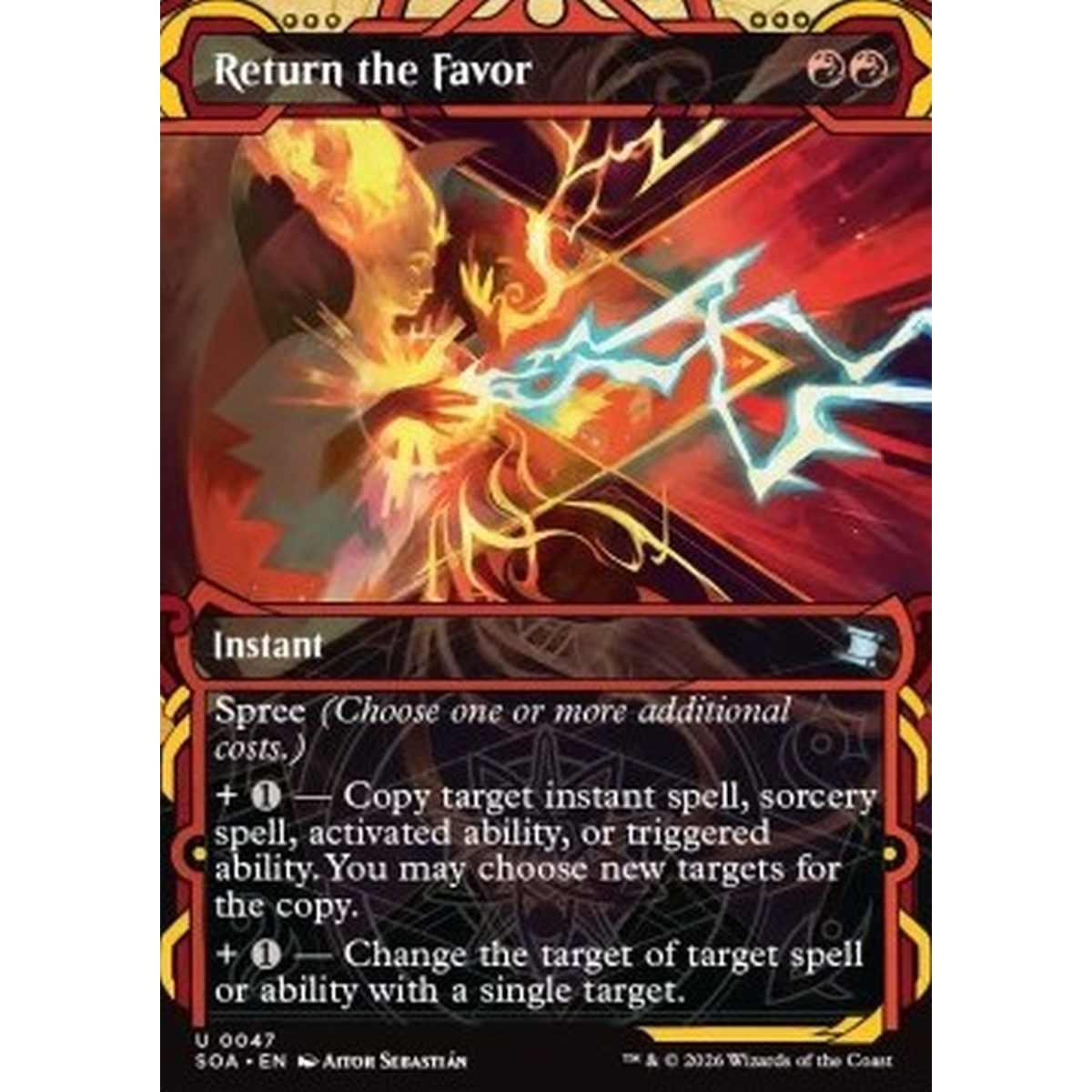 Return the Favor (V.1) - Return the Favor (V.1) - [SOA][NM] [Foil]