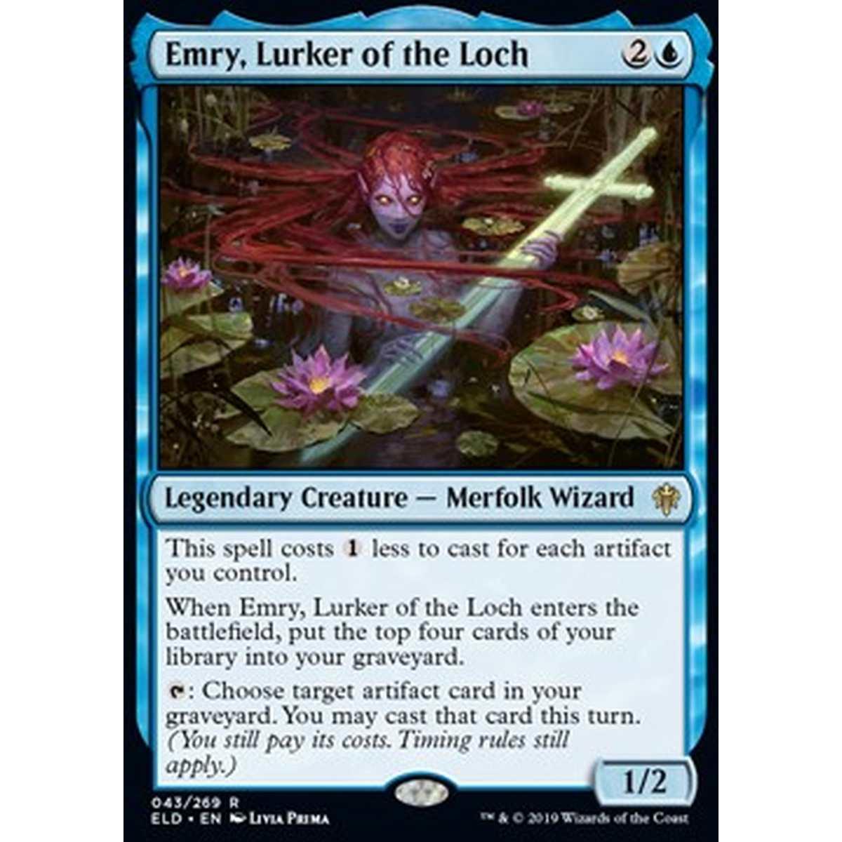Emry, Lurker of the Loch - Emry, Lurker of the Loch - [ELD][EX]
