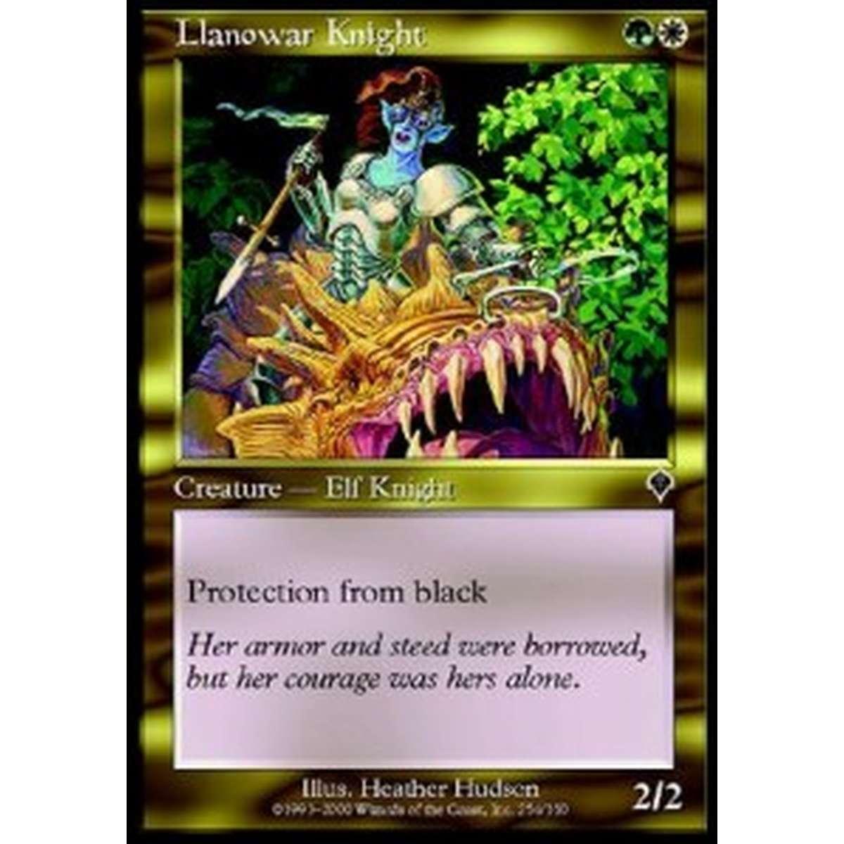 Llanowar Knight - Cavaliere di Llanovar - [INV] [EX]