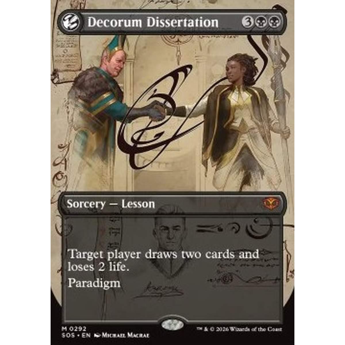 Decorum Dissertation - Decorum Dissertation - [XSOS][NM]
