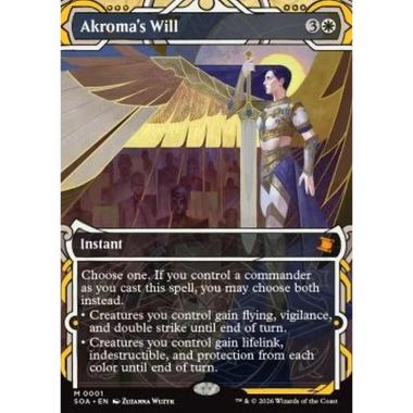 Akroma's Will (V.1) - Akroma's Will (V.1) - [SOA][NM]