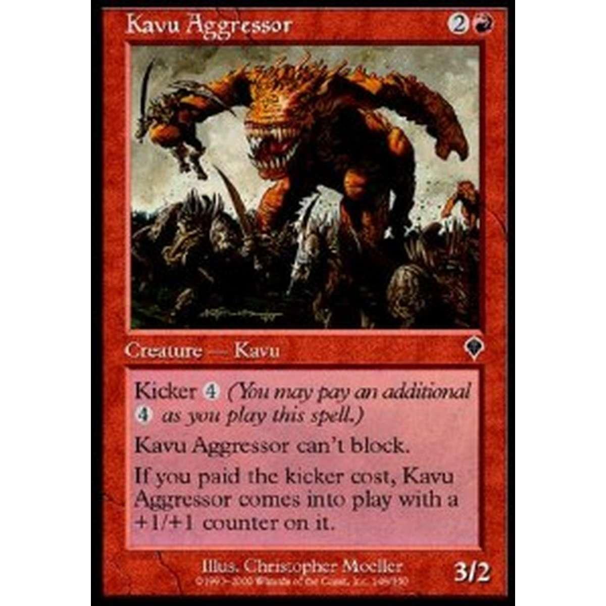 Kavu Aggressor - Aggressore Kavu - [INV] [EX]