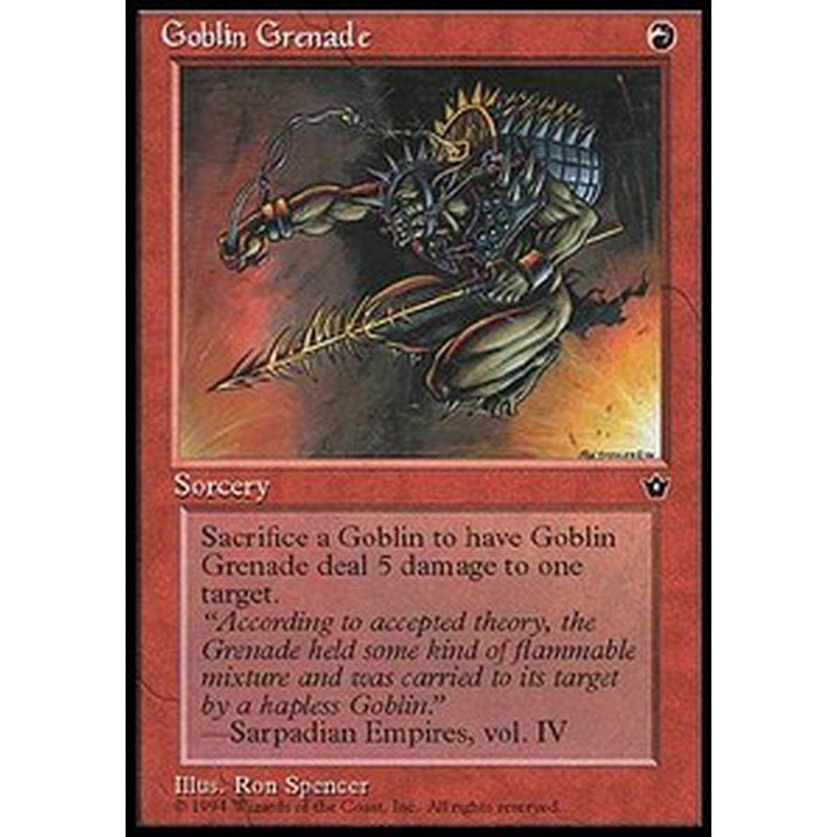 Goblin Grenade (V.1) - Goblin Grenade (V.1) - [FEM][GD]