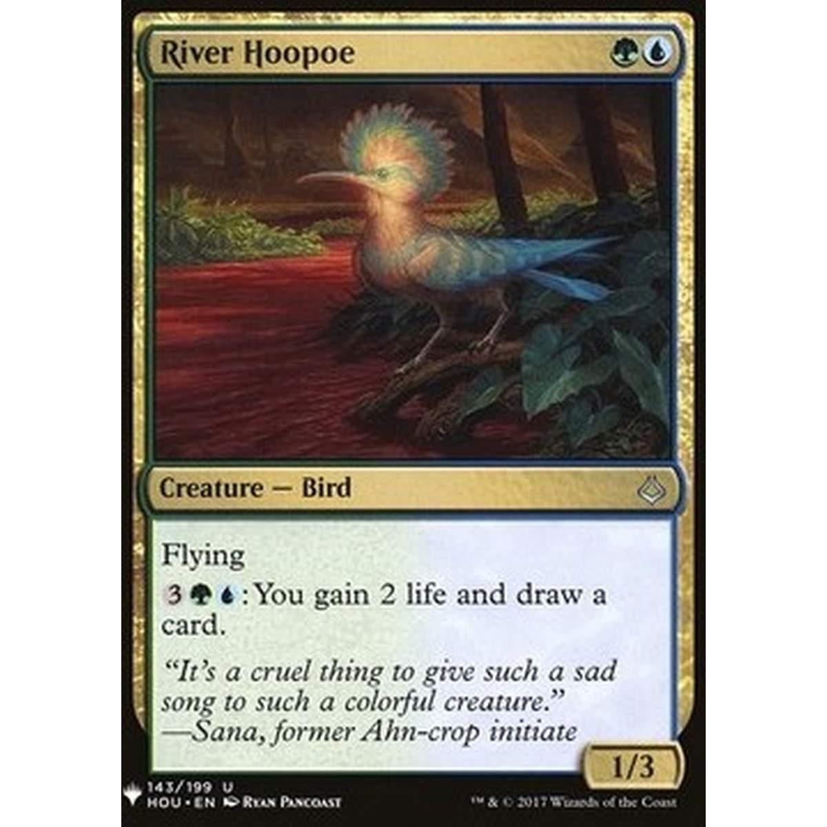 River Hoopoe - River Hoopoe - [MYS][NM]