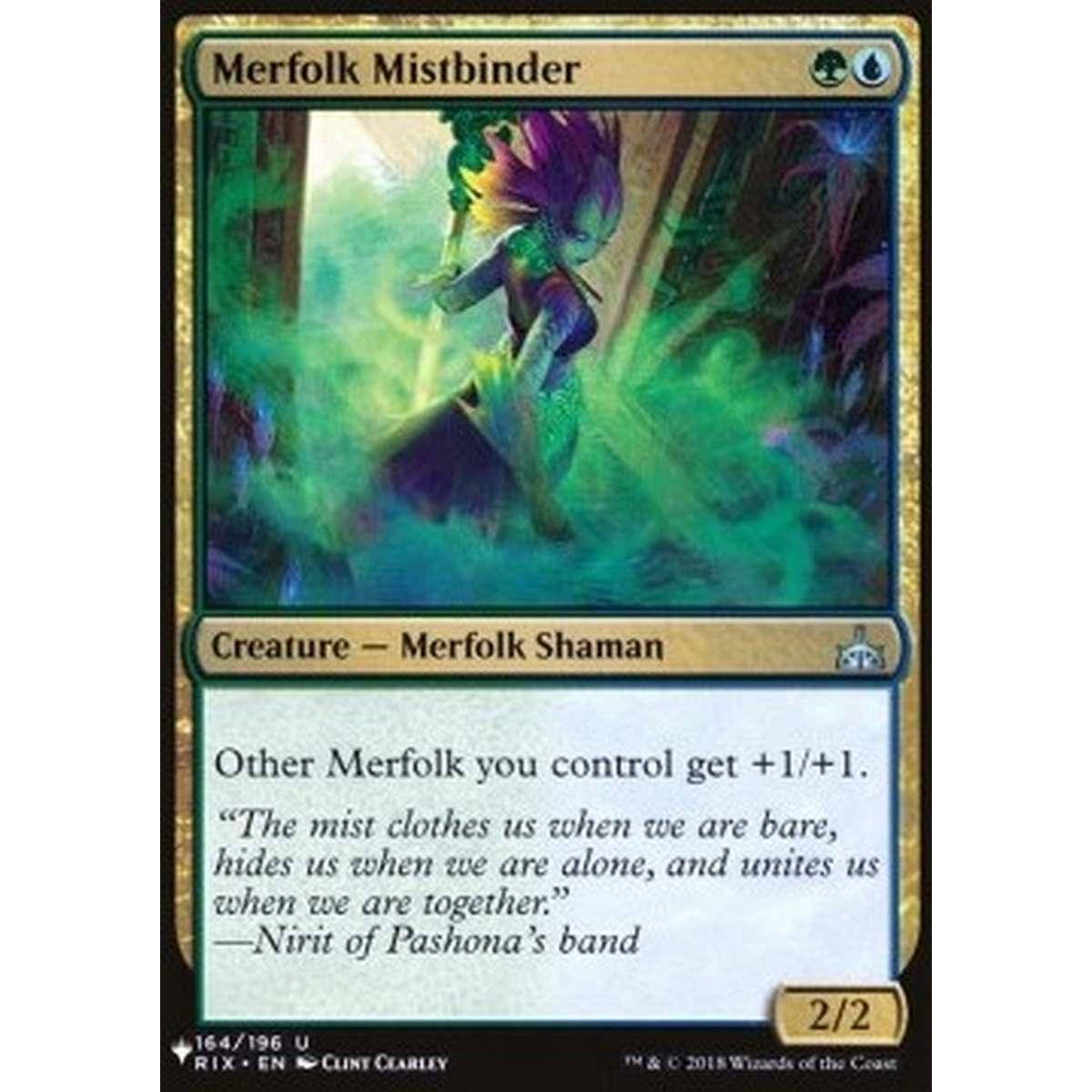 Merfolk Mistbinder - Merfolk Mistbinder - [ZNL][NM]