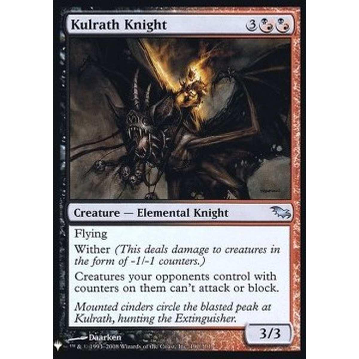 Kulrath Knight - Kulrath Knight - [MYS][NM] [Foil]