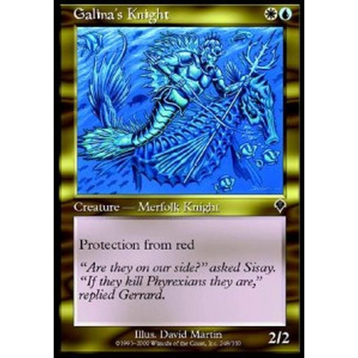 Galina's Knight - Cavaliere di Galina - [INV] [EX]