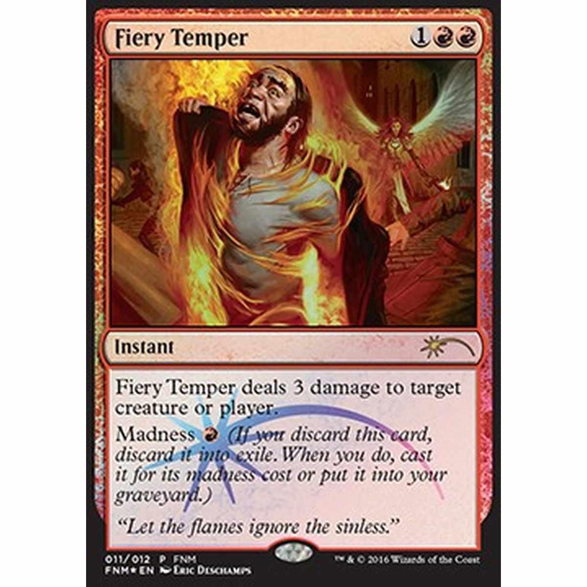 Fiery Temper - Fiery Temper - [FNM][NM] [Foil]