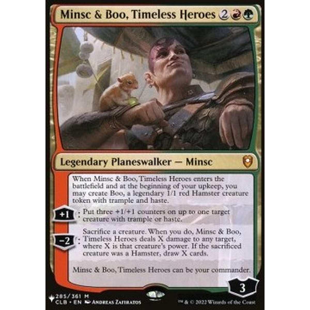 Minsc & Boo, Timeless Heroes - Minsc & Boo, Timeless Heroes - [ZNL][NM]