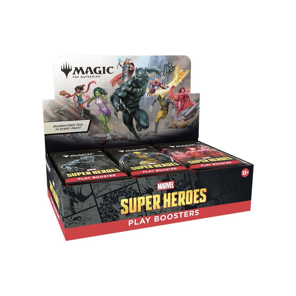 Marvel Super Heroes - Play Booster Box Eng