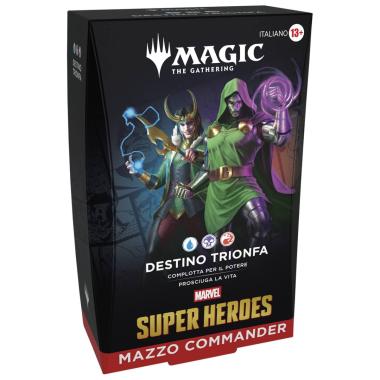 Marvel Super Heroes - Mazzo Commander Doom Prevails / Destino Trionfa