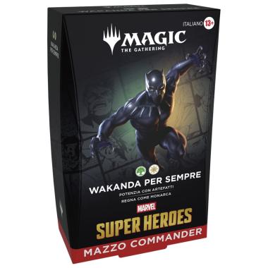 Marvel Super Heroes - Mazzo Commander Wakanda Forever / Wakanda per Sempre ITA