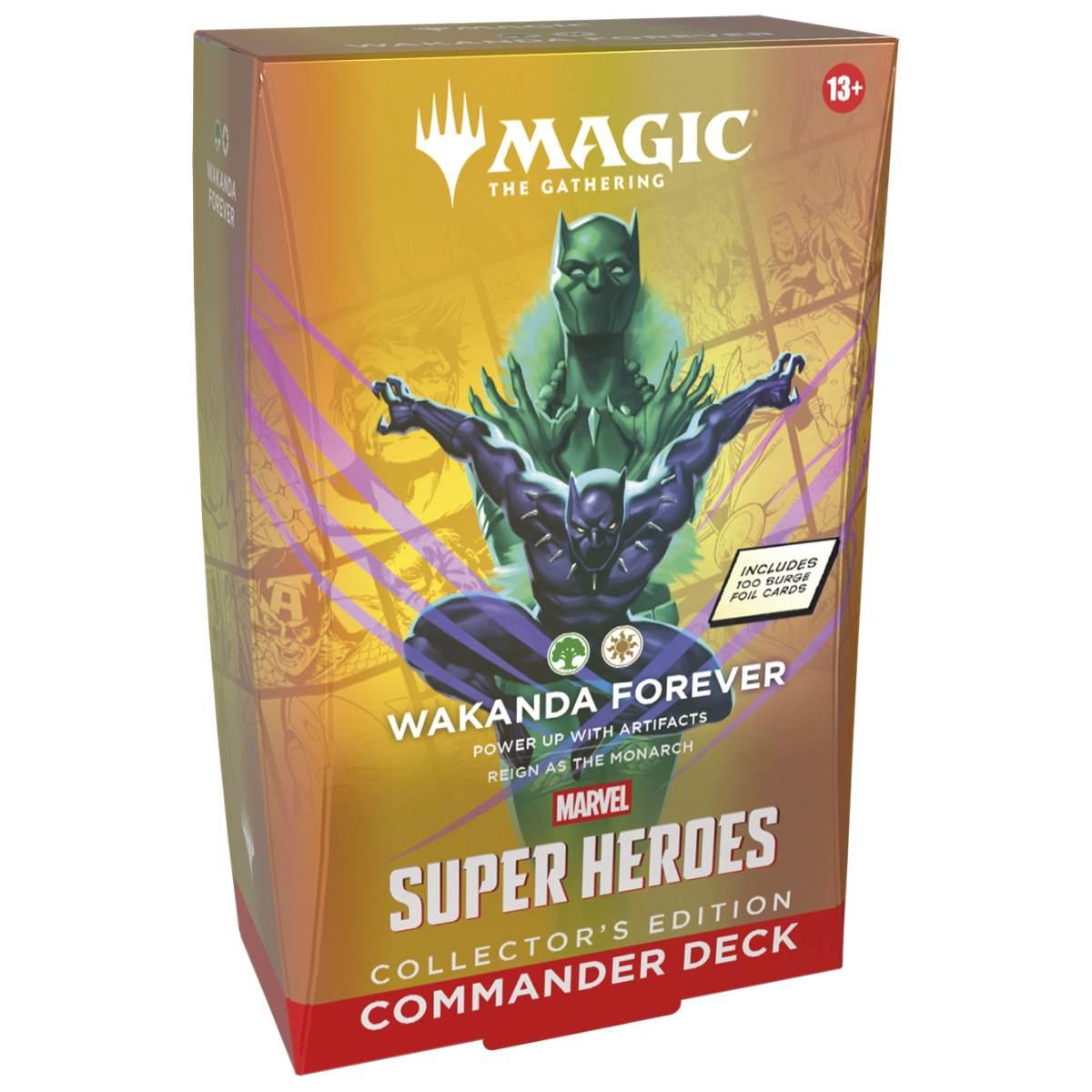 Marvel Super Heroes - Deck Commander Collector's Edition Wakanda Forever Eng