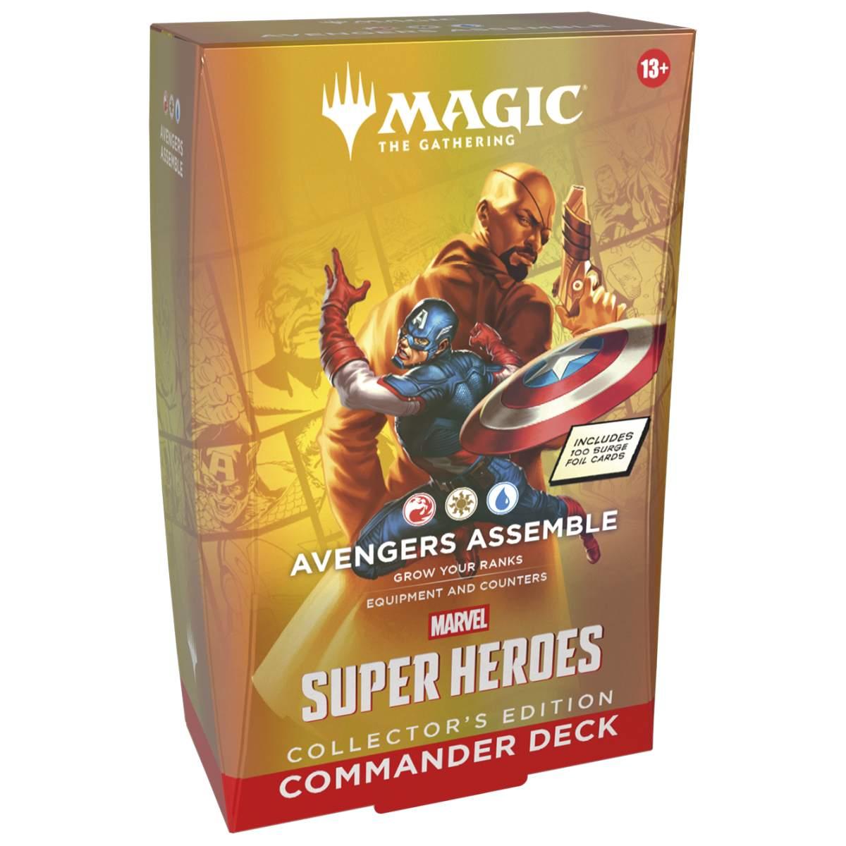 Marvel Super Heroes - Deck Commander Collector's Edition Avengers Assemble Eng