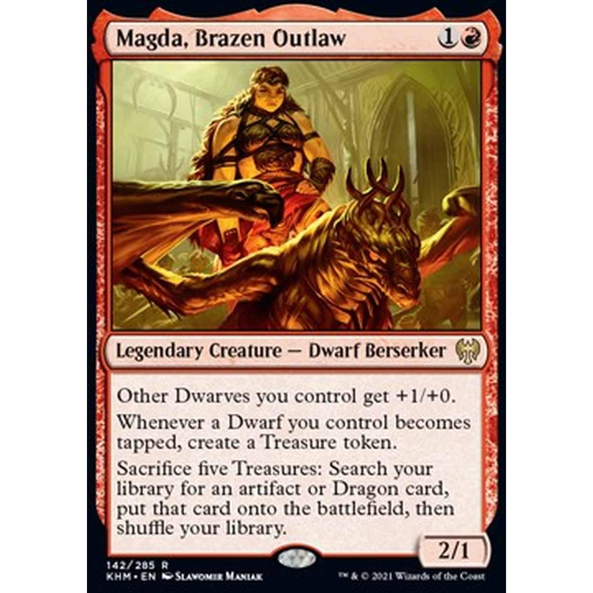 Magda, Brazen Outlaw - Magda, Fuorilegge Sfrontata - [KHM][NM]