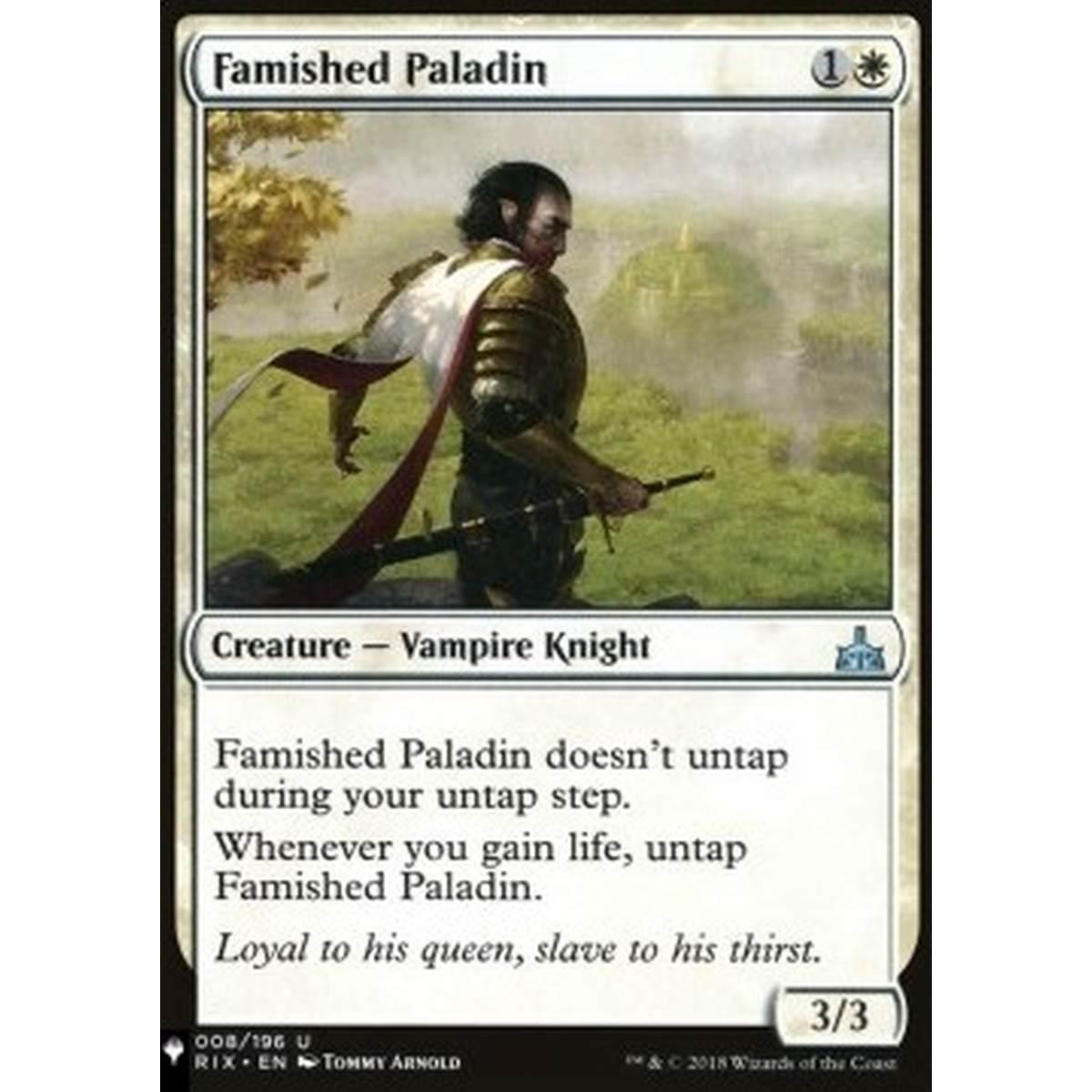 Famished Paladin - Famished Paladin - [ZNL][NM]