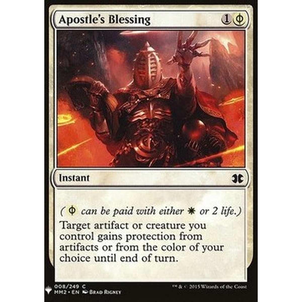 Apostle's Blessing - Apostle's Blessing - [MYS][NM]