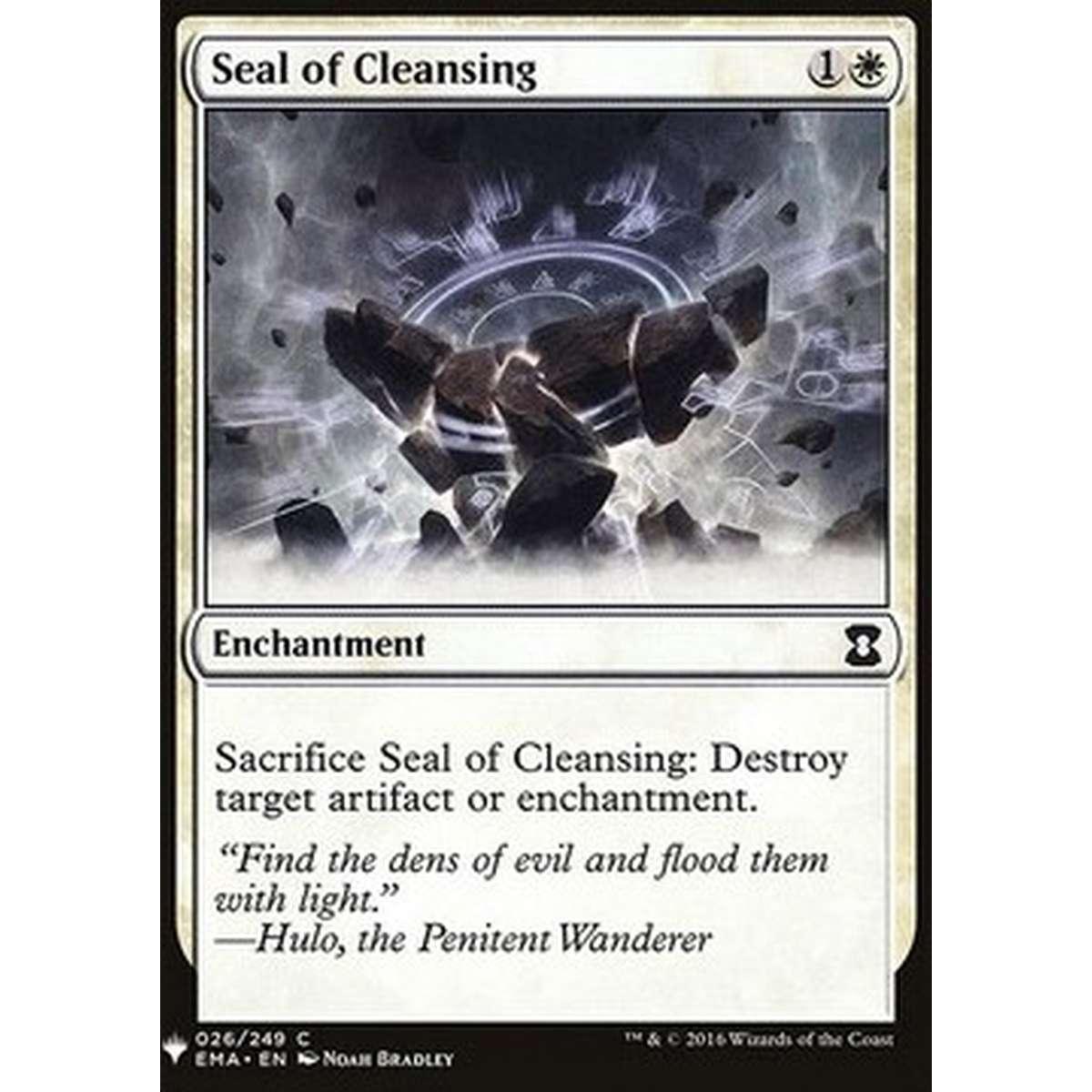 Seal of Cleansing - Seal of Cleansing - [MYS][NM]