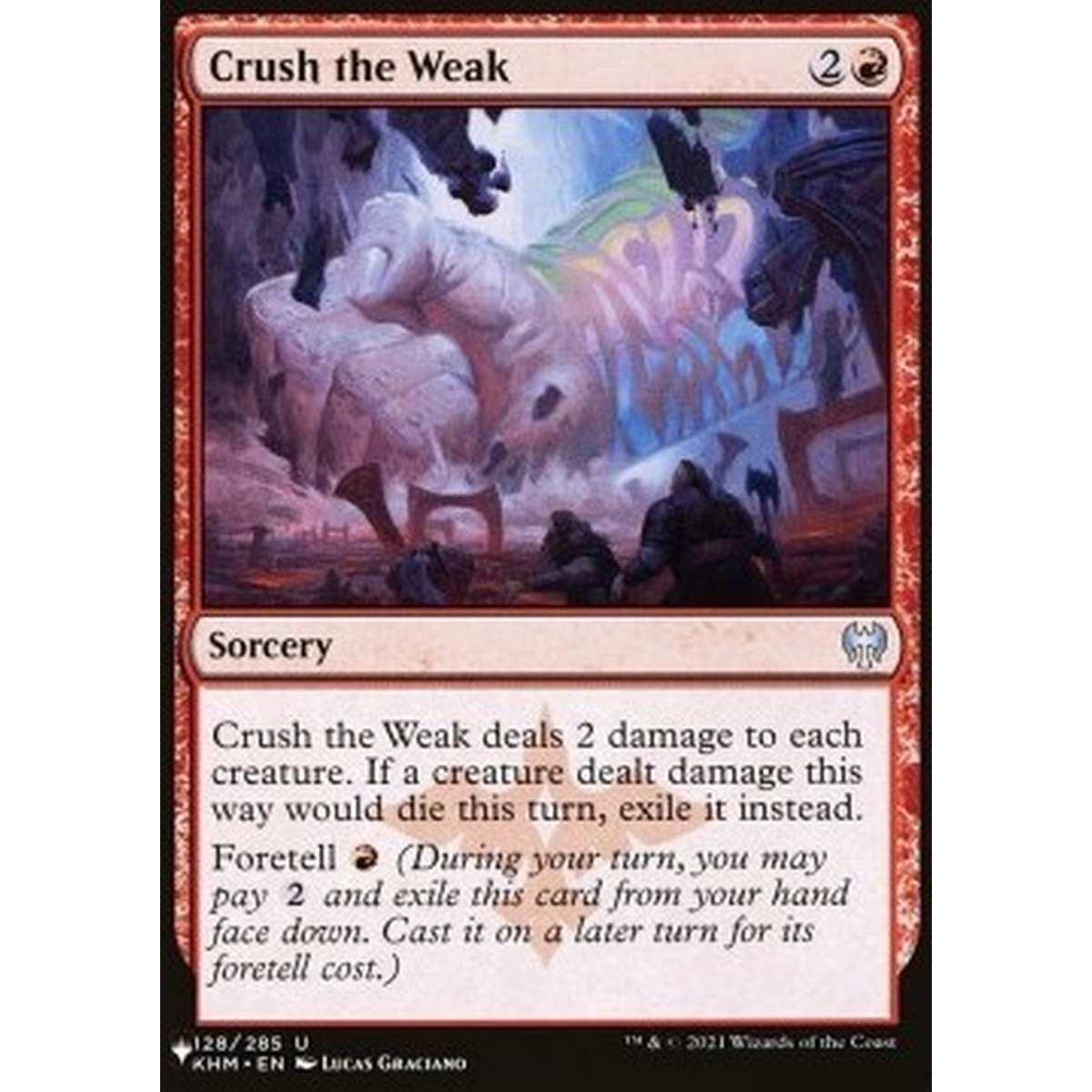 Crush the Weak - Crush the Weak - [ZNL][NM]