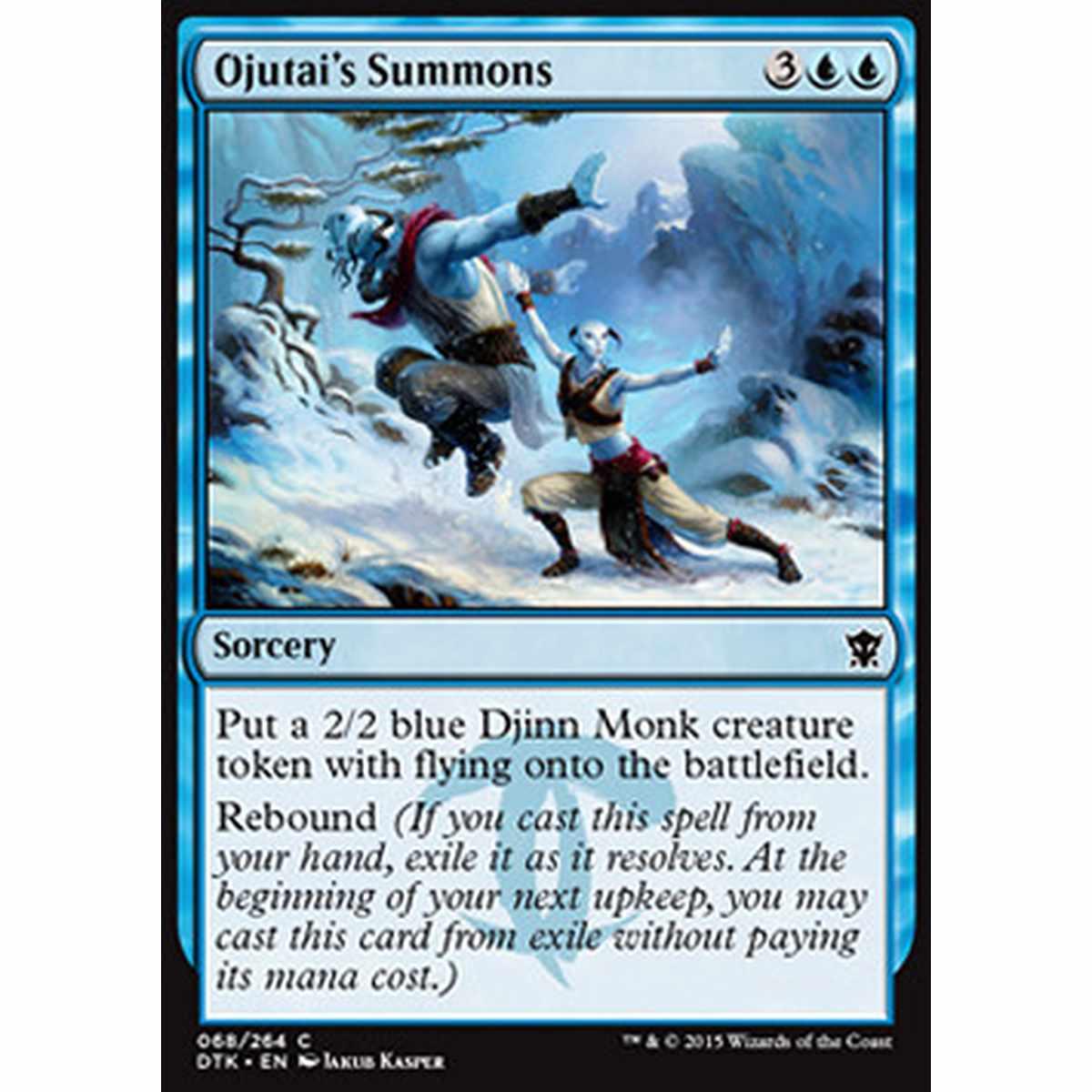 Ojutai's Summons - Evocazioni di Ojutai - [DTK] [NM]