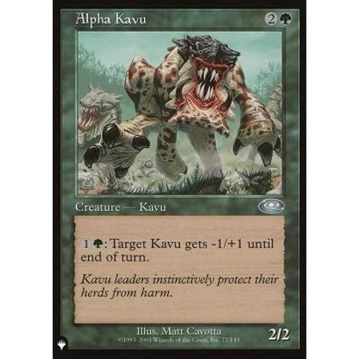 Alpha Kavu - Alpha Kavu - [ZNL][NM]