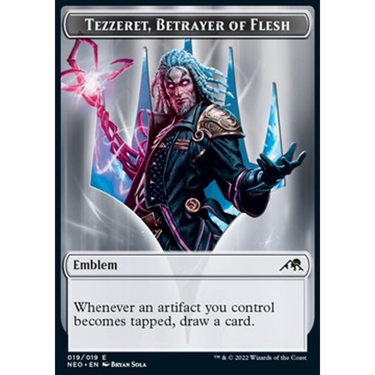 Tezzeret, Betrayer of Flesh Emblem - Tezzeret, Betrayer of Flesh Emblem - [XNEO][NM]
