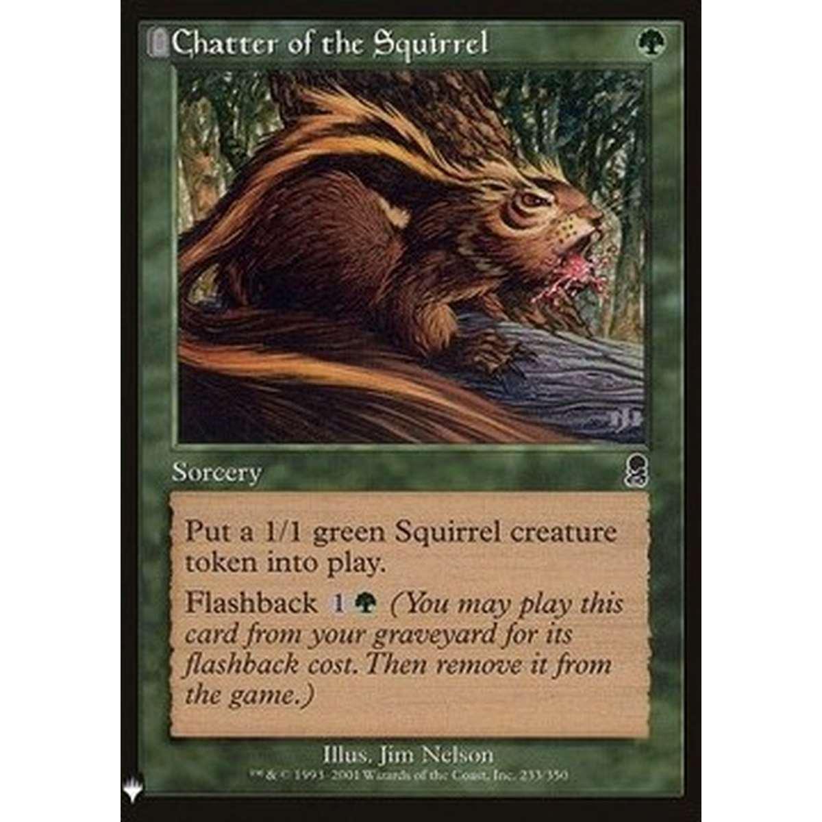Chatter of the Squirrel - Chatter of the Squirrel - [MYS][NM]