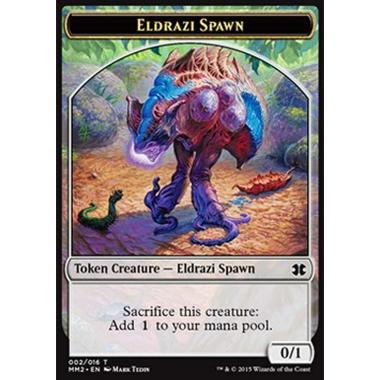Eldrazi Spawn Token (Colorless 0/1) (V.2) - Eldrazi Spawn Token (Colorless 0/1) (V.2) - [MM2][EX]