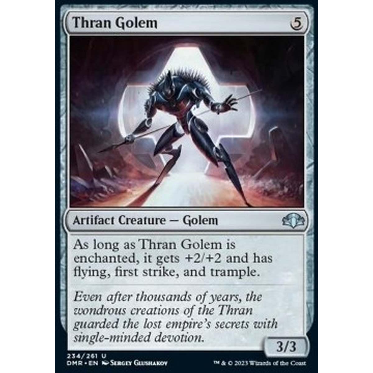 Thran Golem - Thran Golem - [DMR][NM] [Foil]
