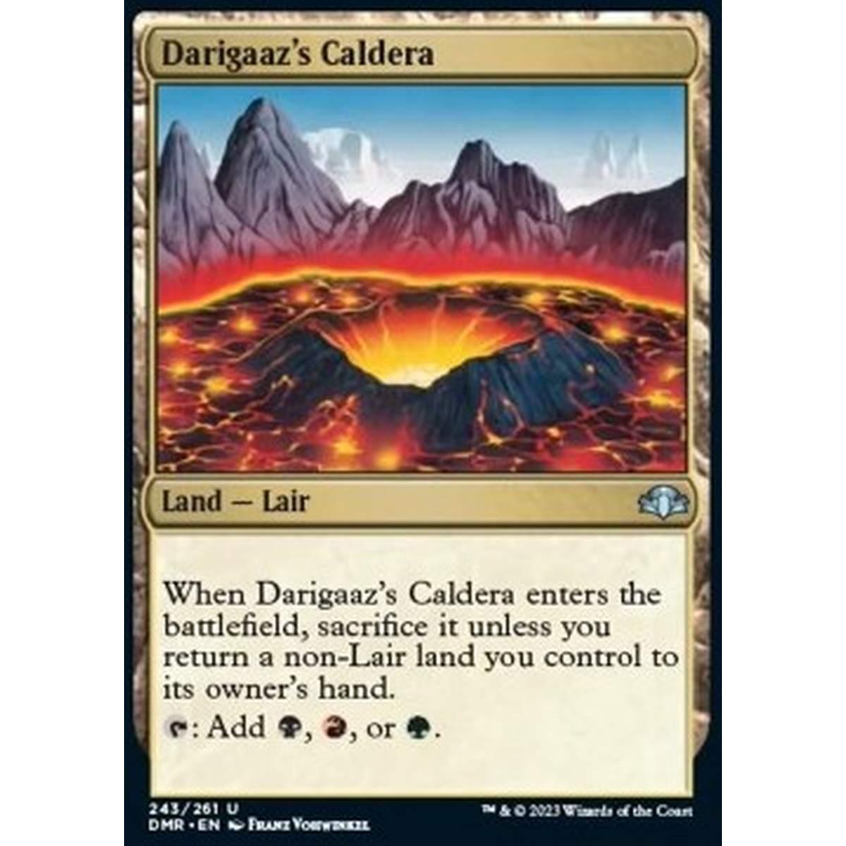 Darigaaz's Caldera - Darigaaz's Caldera - [DMR][NM] [Foil]