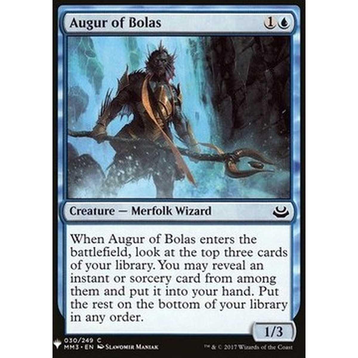 Augur of Bolas - Augur of Bolas - [MYS][NM]