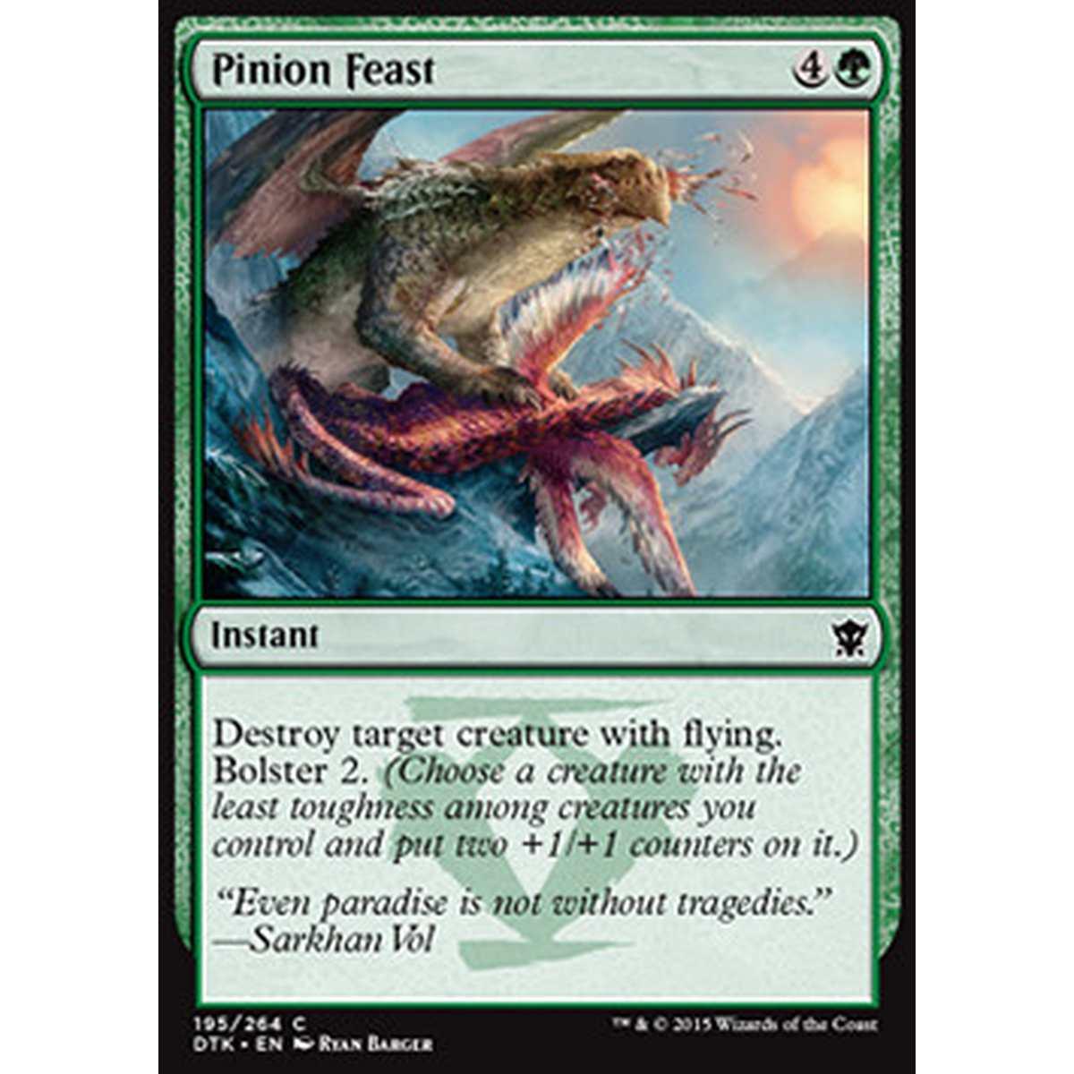 Pinion Feast - Banchetto d'Ali - [DTK] [NM]