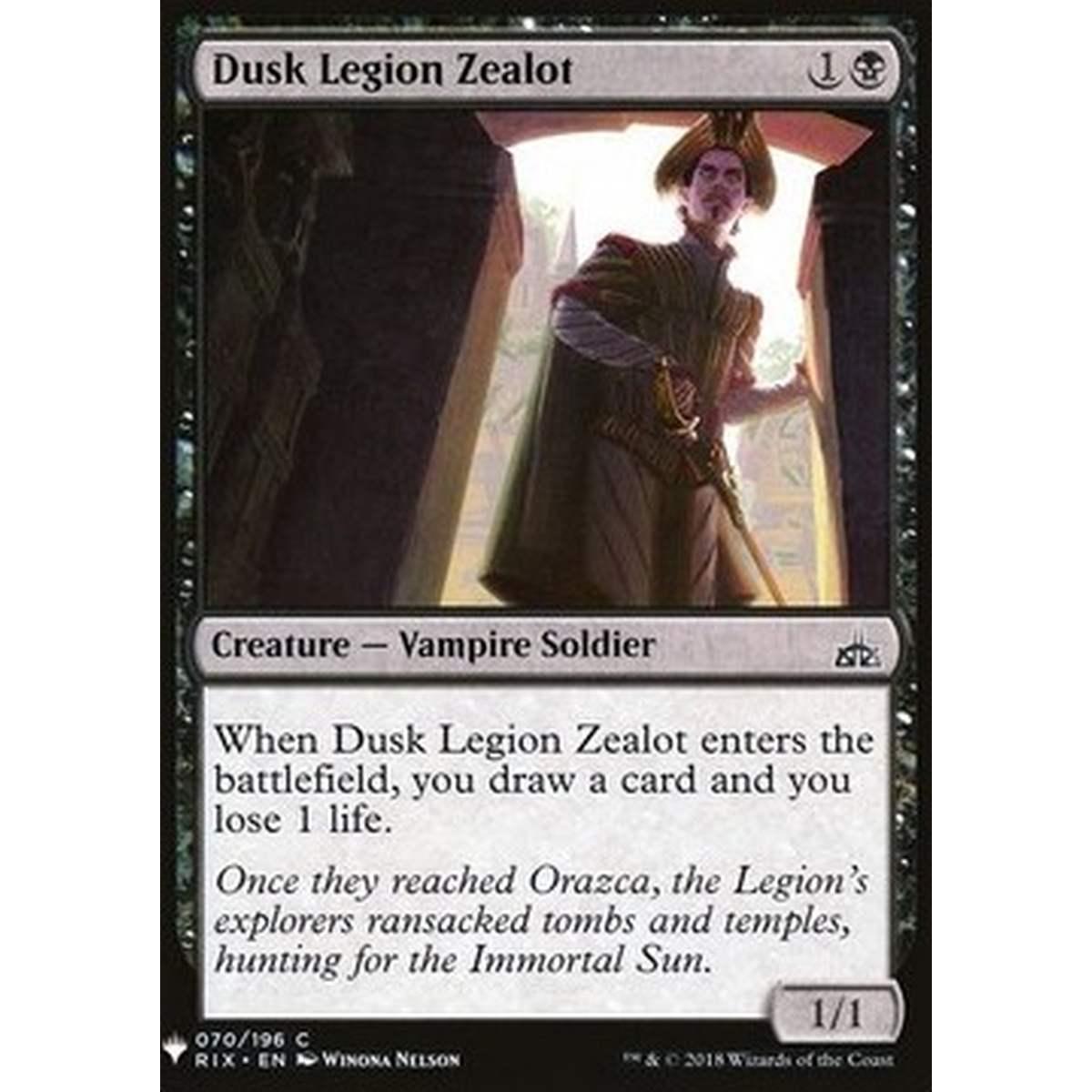 Dusk Legion Zealot - Dusk Legion Zealot - [MYS][NM]