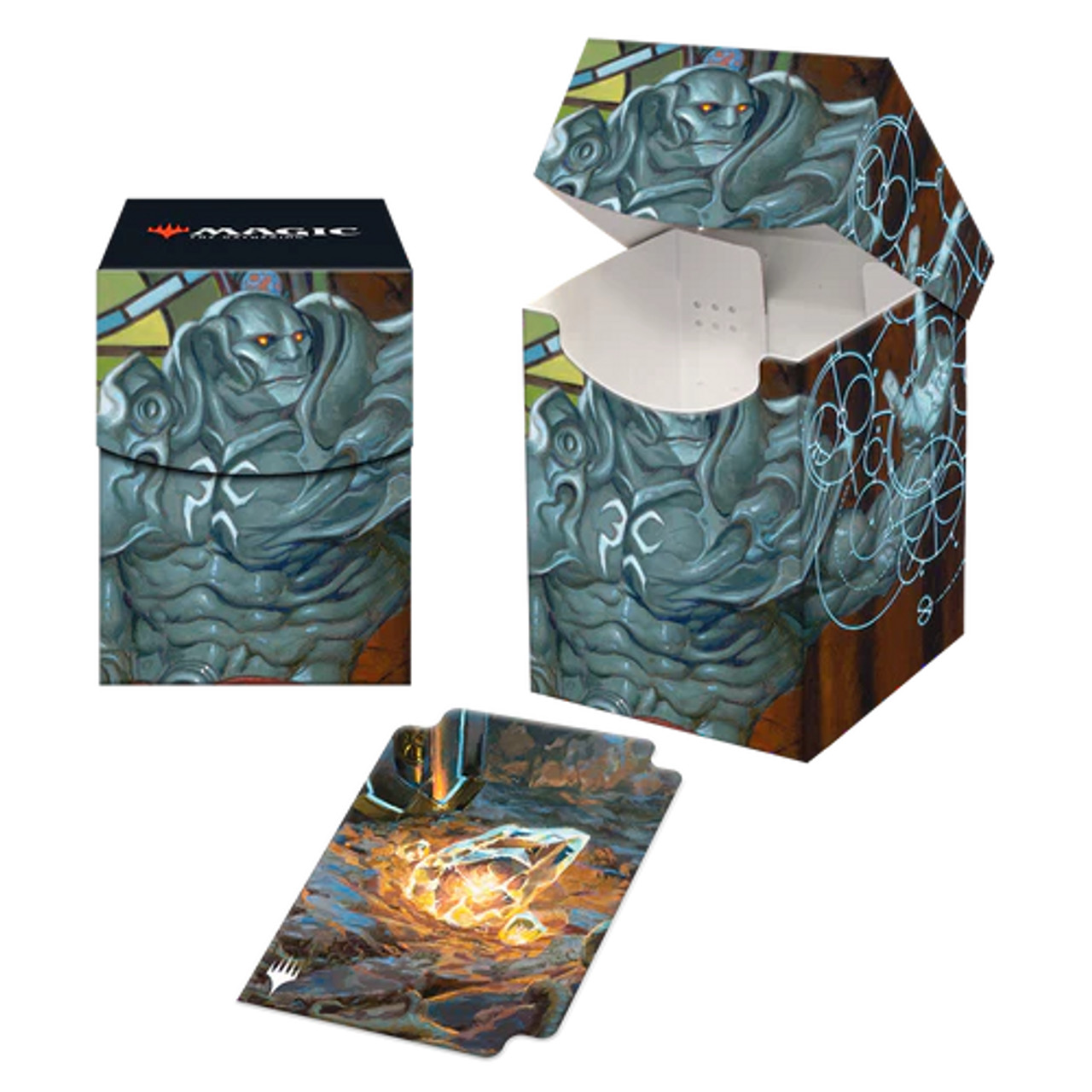 Deck Box Ultra Pro Magic MANA FLIP BOX GOLD Oro Porta Mazzo Scatola 100  Carte